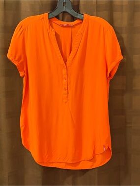 EDC Orange Blouse size small